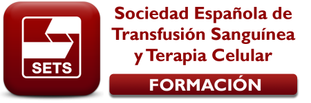 Logotipo de Formación de la Sociedad Española de Transfusión Sanguínea y Terapia Celular